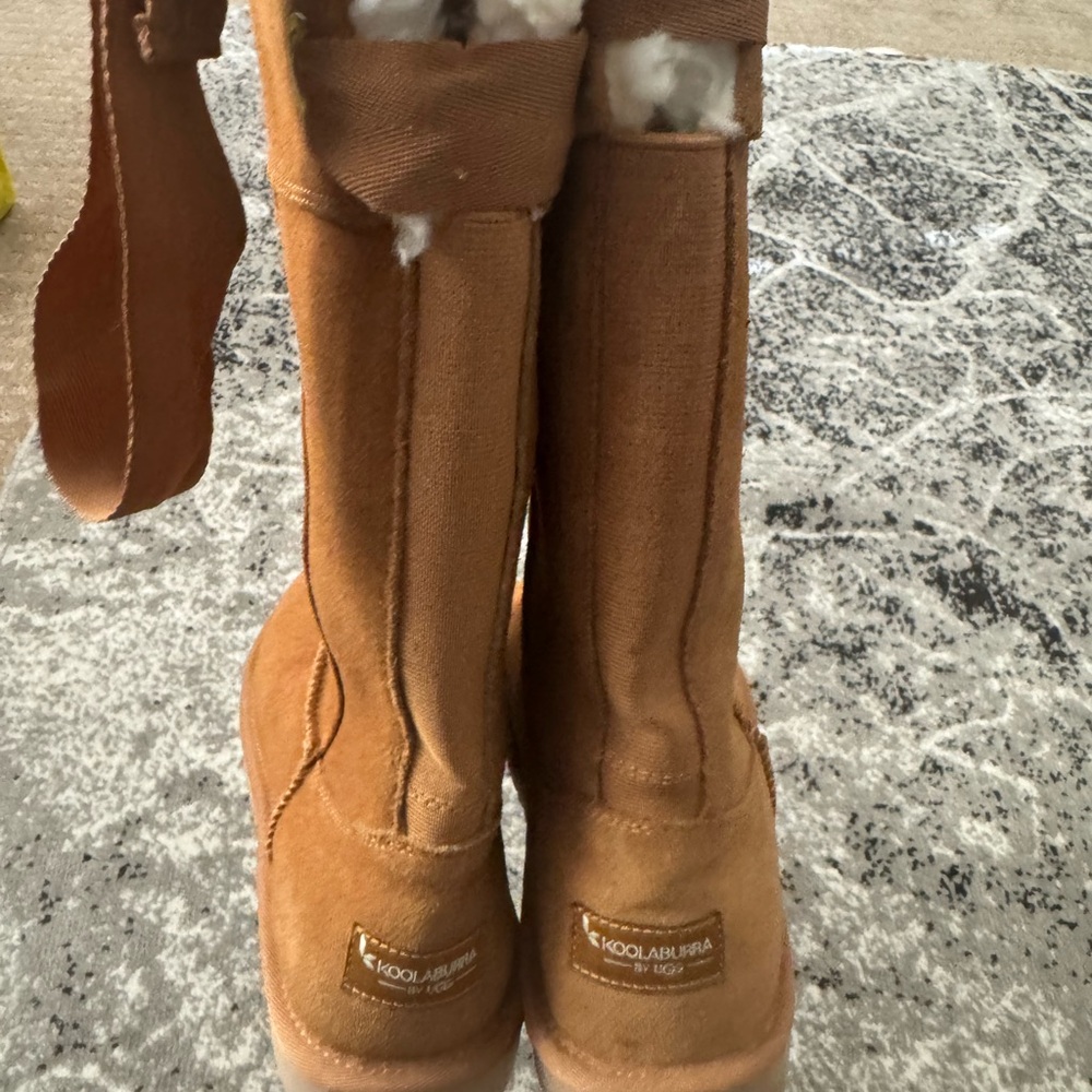 Koolaburra Tan Winter & Rain Boots